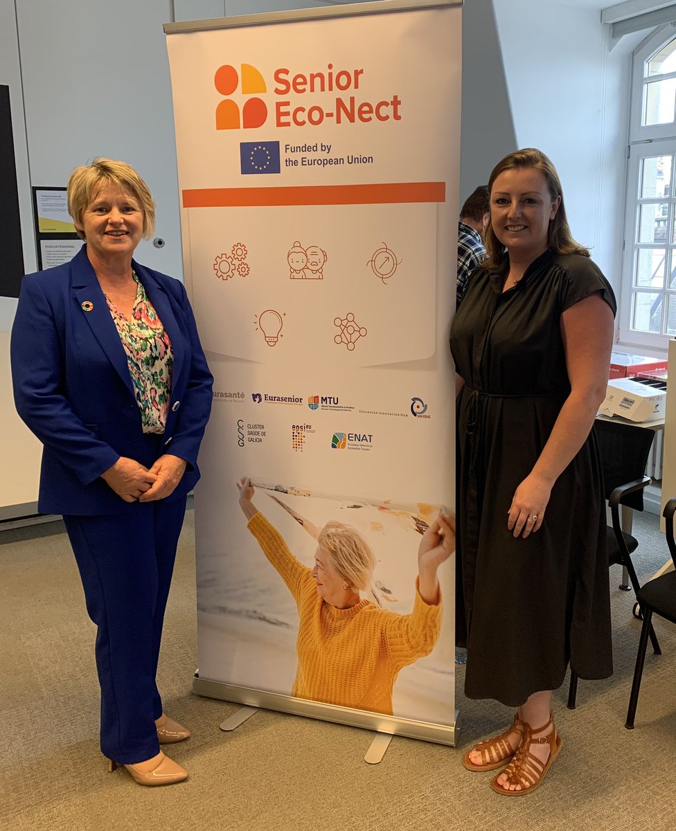 Hincks Centre for Entrepreneurship (@hinckscentre) on Twitter photo As we wrap up our <a href="/HorizonEU/">Horizon Europe 🇪🇺</a> #SeniorEcoNect project, delighted to participate in ‘Shaping Europe’s senior economy’, conference in Brussels this week. <a href="/robinson_rebecc/">Rebecca Robinson</a> <a href="/hamcguirk/">Helen McGuirk</a> As we wrap up our <a href="/HorizonEU/">Horizon Europe 🇪🇺</a> #SeniorEcoNect project, delighted to participate in ‘Shaping Europe’s senior economy’, conference in Brussels this week. <a href="/robinson_rebecc/">Rebecca Robinson</a> <a href="/hamcguirk/">Helen McGuirk</a>