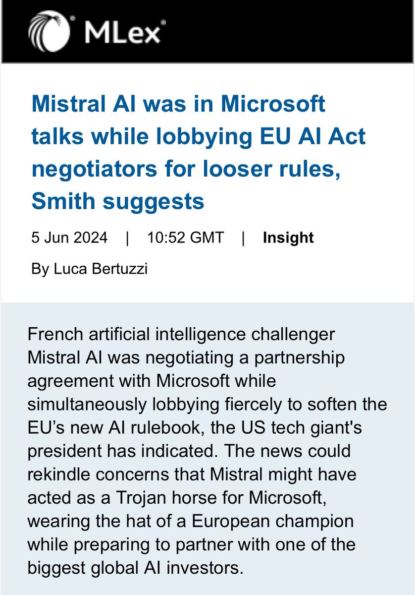 I am shocked, I tell you.