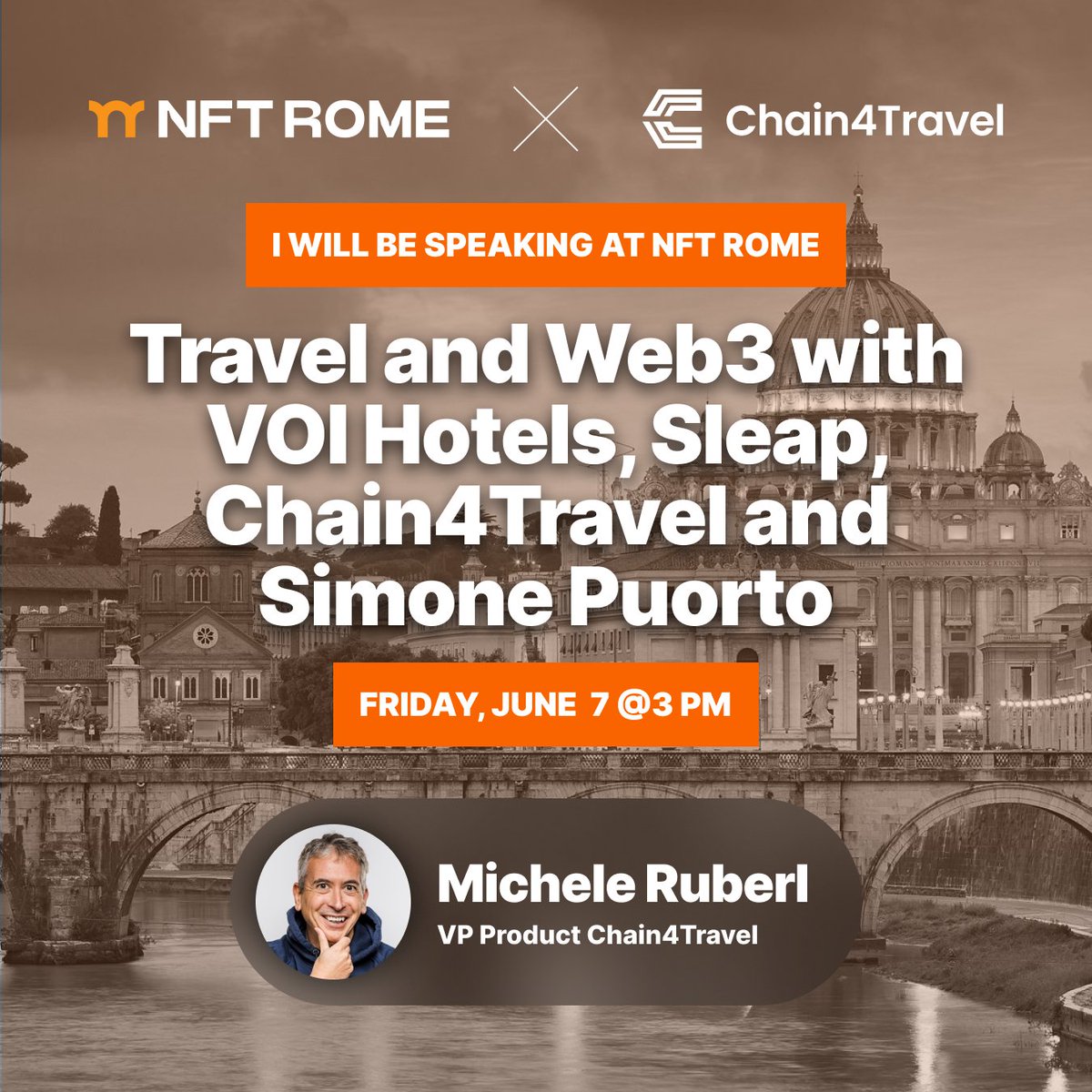 mikrub.eth (@mikrub) on Twitter photo Excited to speak at <a href="/NFTRome_xyz/">NFT Rome</a> on Friday about NFT in travel with <a href="/puortosimone/">Simone Puorto</a> and <a href="/camino_network/">Camino Network 🟣</a> partners VOIHotels of <a href="/AlpitourWorld/">Alpitour World</a> and Sleap.io! Join us at Horti Sallustiani for a perfect blend of history and future. Tickets: nftrome.xyz Excited to speak at <a href="/NFTRome_xyz/">NFT Rome</a> on Friday about NFT in travel with <a href="/puortosimone/">Simone Puorto</a> and <a href="/camino_network/">Camino Network 🟣</a> partners VOIHotels of <a href="/AlpitourWorld/">Alpitour World</a> and Sleap.io! Join us at Horti Sallustiani for a perfect blend of history and future. Tickets: nftrome.xyz
