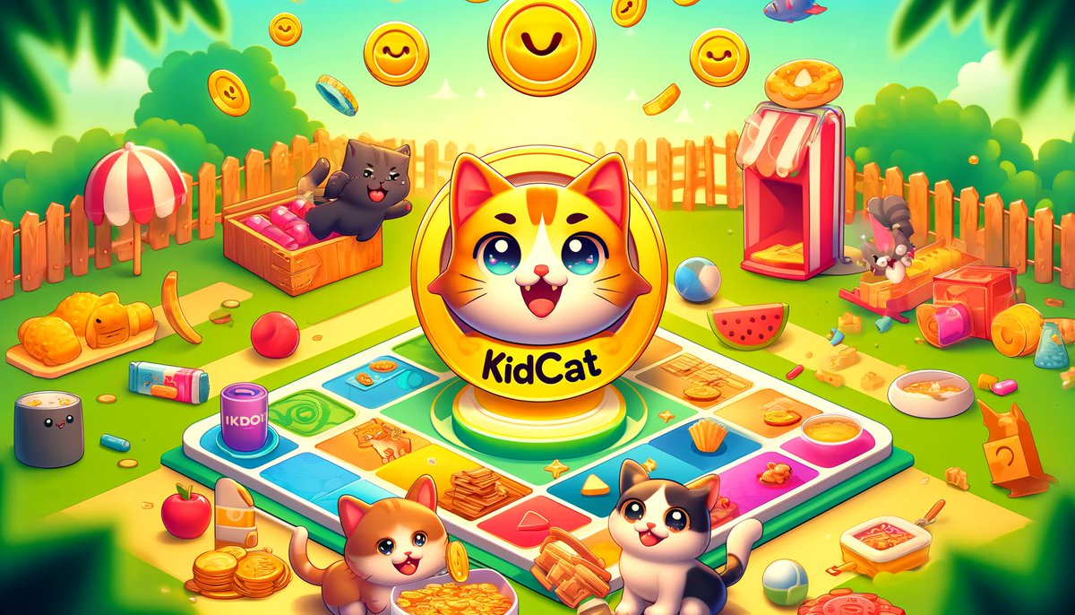 KidcatMeme's tweet photo. 🐱🚀 Introducing Kidcat - a new meme coin that you can't miss! 🌟
Join the game and earn Kidcat coins to buy adorable cats and cat food. 🎮🪙 Enjoy the fun of playing games and owning cute cats with Kidcat!
Join today and become part of the Kidcat community! 🐾💖
#Kidcat #Crypto #MemeCoin #Blockchain #Gaming