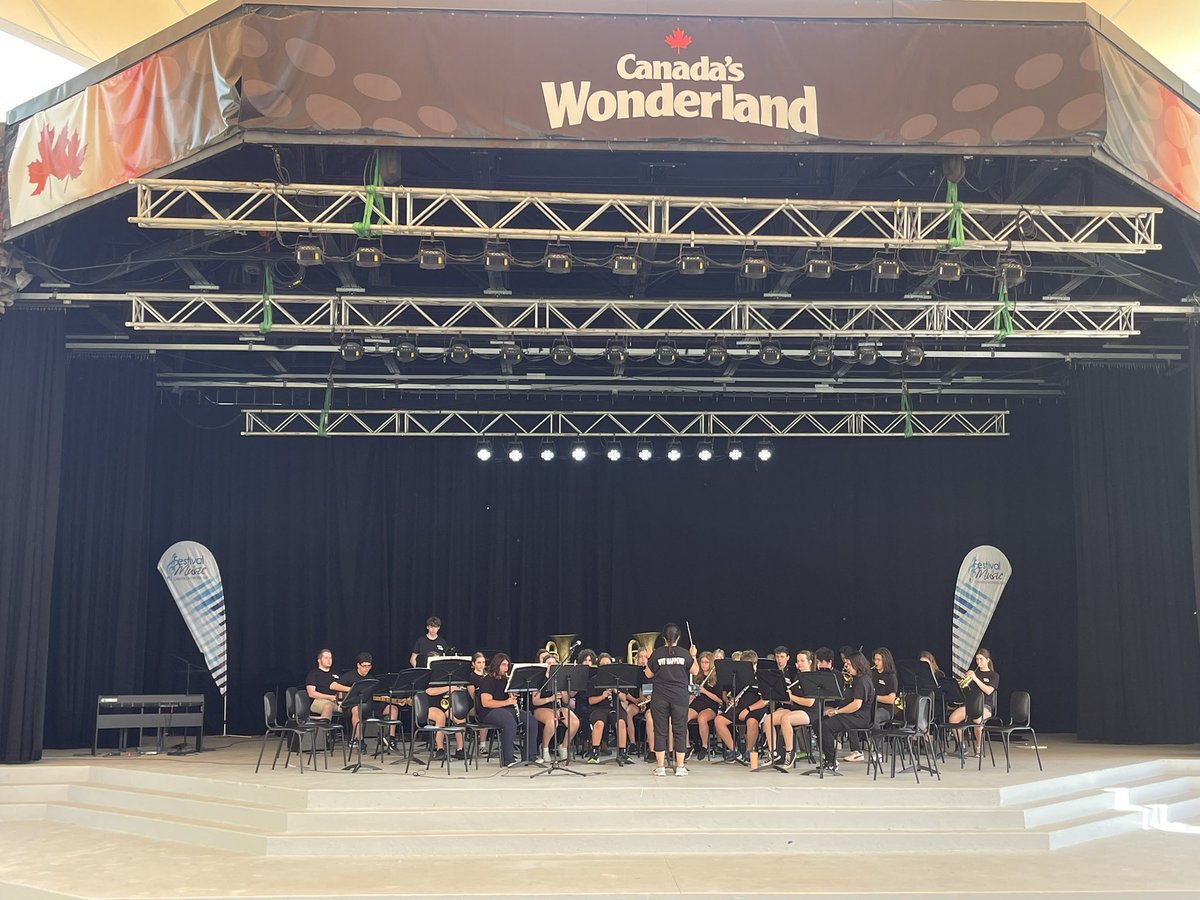 Another Wonderland Music Festival in the books! The NDSS Blue Band played really well. The students were wonderful. All staff had fun. It was a really really great day!! #NDSSmusic