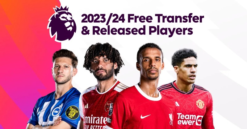 premierleague's tweet photo. Premier League clubs have confirmed their list of retained and released players for the 2023/24 season 👇