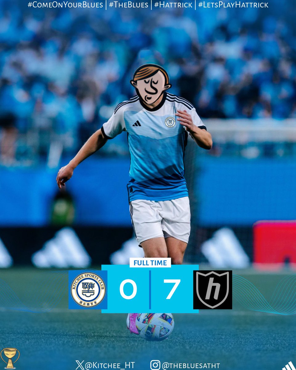 Kitchee_HT's tweet image. 🏠 | 𝐅𝐔𝐋𝐋 𝐓𝐈𝐌𝐄 | 𝐇𝐊𝐂𝐑𝟐 | 🔵

Not a bad result against the best in the nation. 😮‍💨

🆚 Love Mimi Football Club (D1)
🌐 hattrick.org/en/Club/Matche…

#ComeOnYourBlues | #TheBlues | #Hattrick | #LetsPlayHattrick