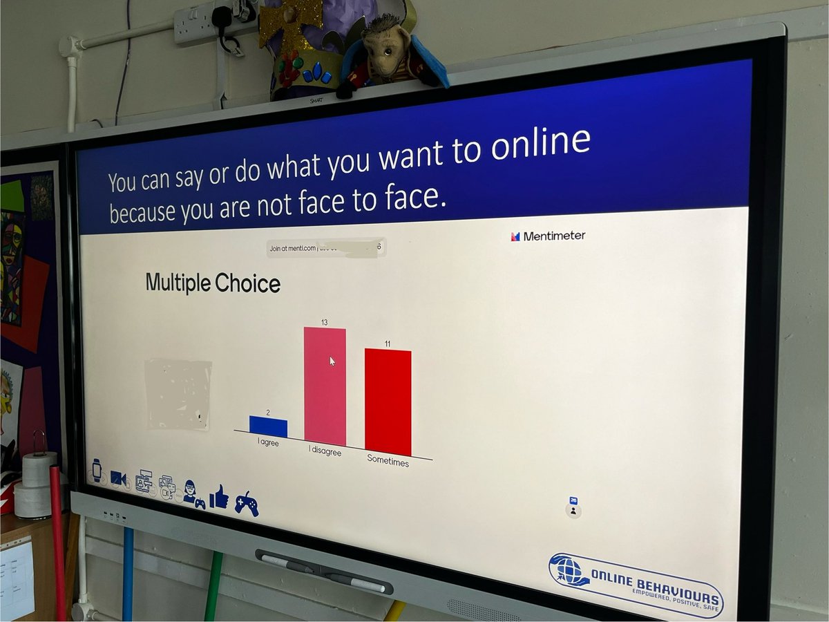 Online Behaviours Ltd (@onlinebehave) on Twitter photo Great to be back <a href="/ParkfieldPri/">Parkfield Primary School</a> working year 5 and 6 exploring the concept of #onlinerespect. Mature conversations and contributions using <a href="/Mentimeter/">Mentimeter</a>. Well done everyone! ๐ #onlinesafety #safeguarding Great to be back <a href="/ParkfieldPri/">Parkfield Primary School</a> working year 5 and 6 exploring the concept of #onlinerespect. Mature conversations and contributions using <a href="/Mentimeter/">Mentimeter</a>. Well done everyone! ๐ #onlinesafety #safeguarding