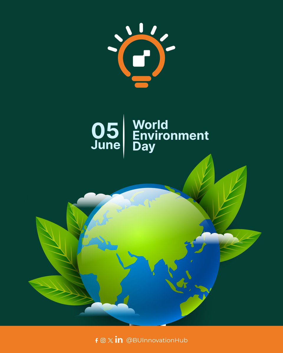 World Environment Day at @buinnovationhub🌍
Innovate for a Greener Tomorrow!
We celebrate World Environment Day by committing to sustainability and innovation, aligning with SDG 13 - Climate Action.
🌱 #WorldEnvironmentDay