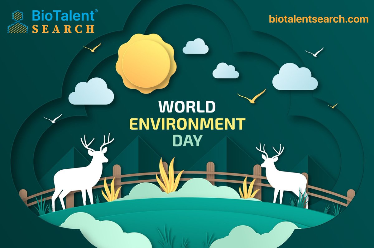 BioTalentSearch's tweet image. 🌍 Happy World Environment Day! 🌿
Today, we celebrate the incredible planet we call home. It's a day to reflect on the beauty of nature and our responsibility to protect it. 
Remember, the Earth doesn't belong to us—we belong to the Earth. 🌏💚#WorldEnvironmentDay #LoveOurPlanet