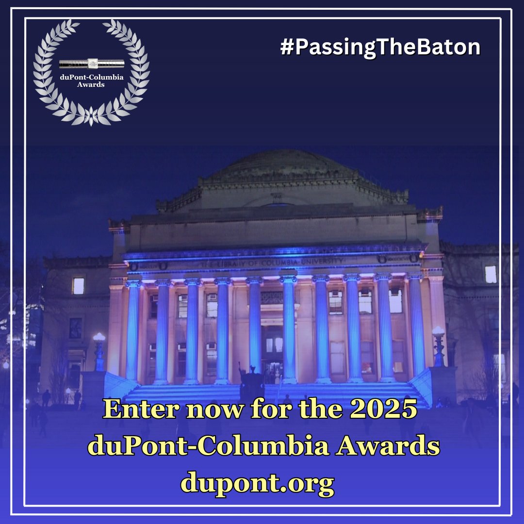 Malachy Browne (@malachybrowne) on Twitter photo I'm grateful to have twice received duPont Awards at <a href="/columbiajourn/">Columbia Journalism School</a> for deeply reported public service journalism (Jan6, Bucha). The judges now seek to recognize open source reporting and visual investigations. Enter for #duPont2025 at duPont.org by July 1. I'm grateful to have twice received duPont Awards at <a href="/columbiajourn/">Columbia Journalism School</a> for deeply reported public service journalism (Jan6, Bucha). The judges now seek to recognize open source reporting and visual investigations. Enter for #duPont2025 at duPont.org by July 1.