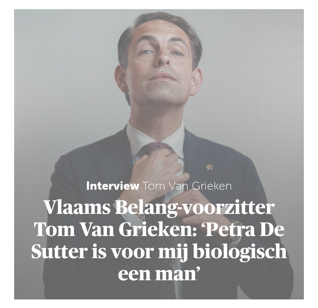 En jij bent voor mij biologisch een gevaar.