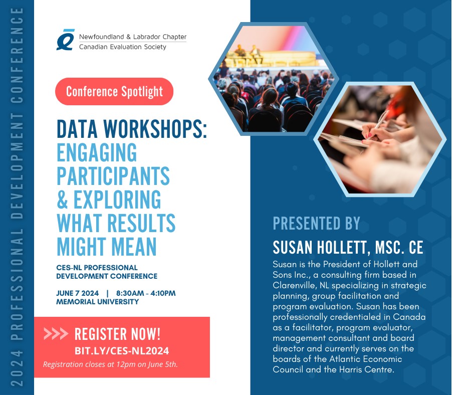 🚨 Last Chance to Register - Closing at 12 PM! 🚨

Conference Spotlight: "Data Workshops: Engaging Participants and Exploring What Results Might Mean" by Susan Hollett.

Don't miss this opportunity to learn from an industry expert!

➡️ Register here: bit.ly/CES-NL2024