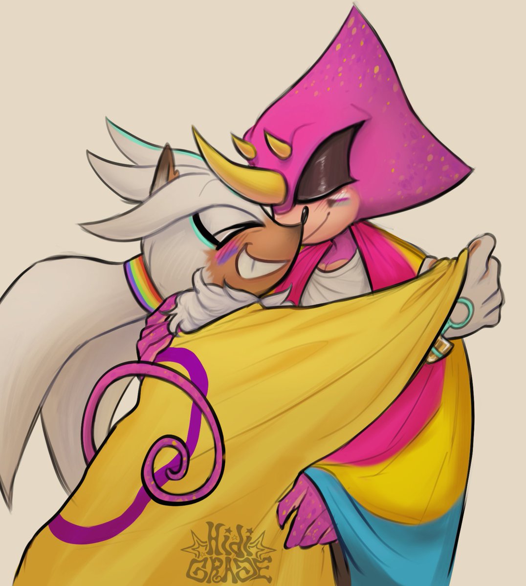 HAPPY PRIDE!!!🏳️‍🌈🏳️‍⚧️
#Sonadow
#Espilver
#PrideMonth