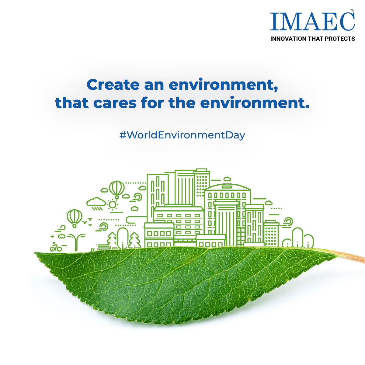 imaecpharma's tweet photo. We at #IMAEC have always been adopting &amp; following eco-friendly practices, which minimise the impact on environment. This #WorldEnvironmentDay, we urge you to play a role in raising awareness &amp; disseminating knowledge around environmental well-being &amp; sustainability. #IMAECPharma https://t.co/FhFDDsBDqO