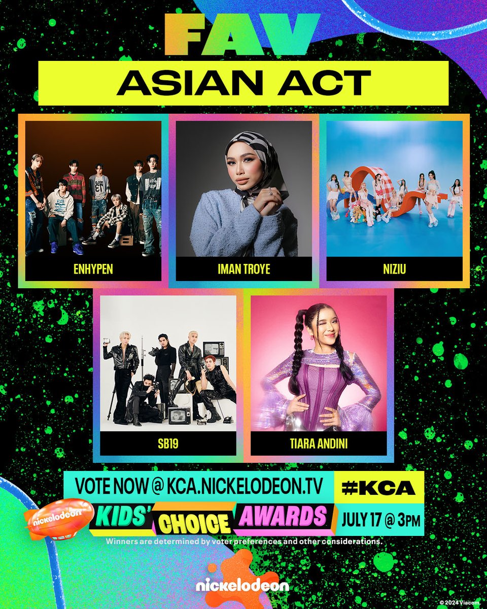 NiziU__official's tweet photo. We've been nominated for the Nickelodeon Kids' Choice Awards 2024 in the category of Favorite Asian Act! 
To vote for us, please check link below
https://t.co/BhUhIJzOUb

#KCA
#NiziU #ニジュー #니쥬 #WithU https://t.co/BedZ8ew2rV