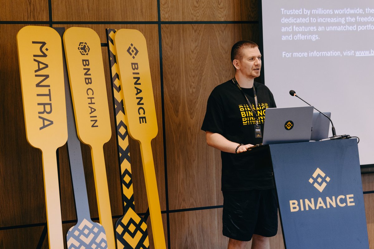 binance's tweet image. Collaborate &amp;gt; Innovate &amp;gt; Integrate 

Witness innovation in action with our CEE &amp;amp; CIS KOLs at #BinanceCampus!

Event highlights coming soon. 🤝