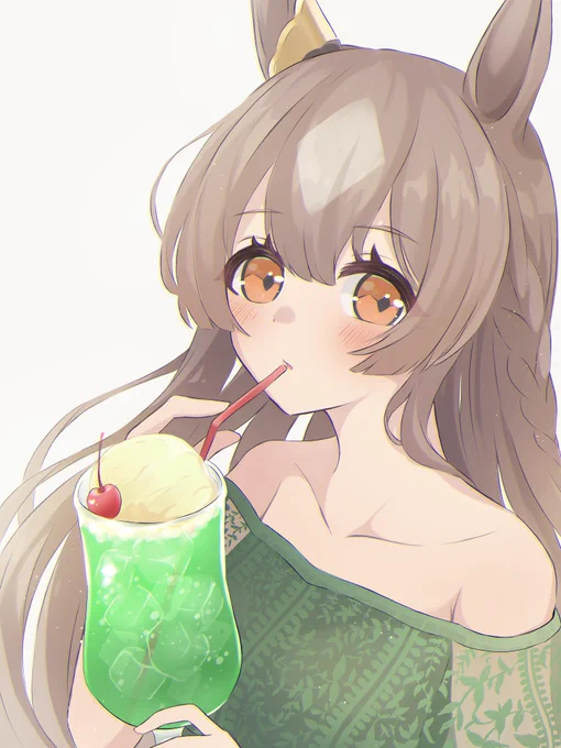 #このタグを見た人は黙って飲み物を持ったキャラを貼る 