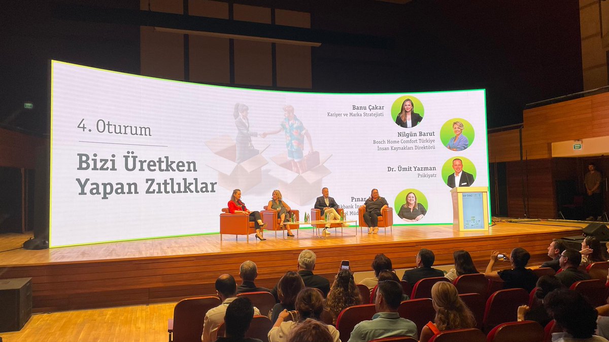 kalderizmir's tweet photo. "Bizi Üretken Yapan Zıtlıklar" oturumumuz başladı!
@BnuCakar
@NilgunEsenli
Ümit Yazman
@vanidas29031159
#24MAS https://t.co/DV5O6D0WXf