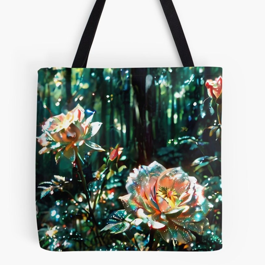the1world's tweet photo. This stunning design features Forest Green roses bathed in moonlight.
Get it from here: https://t.co/LcY1rISY4J
#DesignSales 
#totebag 
#moonlit
#buyart  
#forest
#DesignInspiration https://t.co/uEZ6P626No