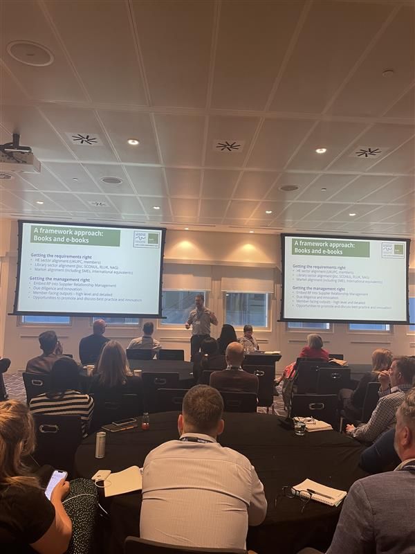 LupcSupc's tweet photo. Great to hear from LUPC and SUPC #ResponsibleProcurement leads Mags Shapiro and Gavin Phillips on the latest RP tools and guidance available to members.  #LUPCSUPC2024 https://t.co/1yn4V1xr5Y
