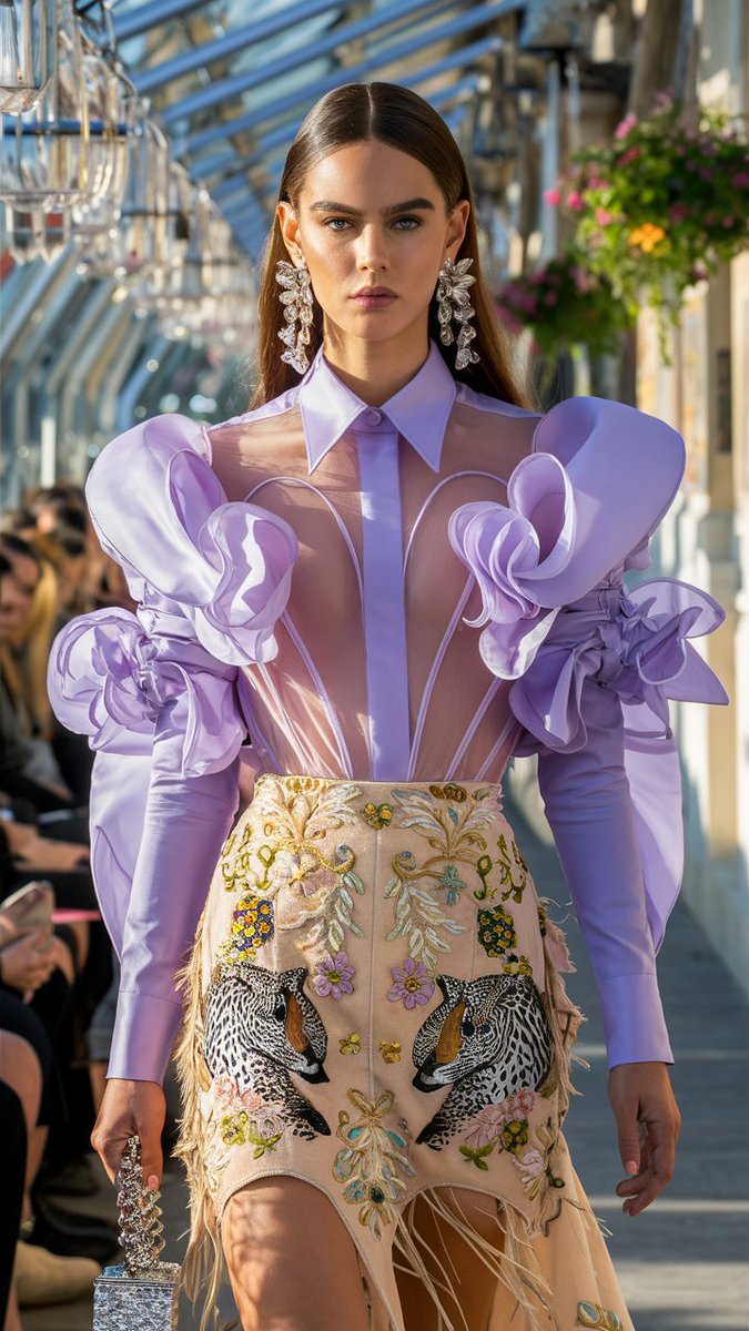 amaliagaroca's tweet photo. • Tendencias SS 2024 •

• Tonos lilas
• Estampados animal prints leopardo y zebra en tonos pasteles y rosados
• Transparencias

#inteligenciaartificial #moda #estilo #cordobaesp #fashion https://t.co/8rq58aICRb