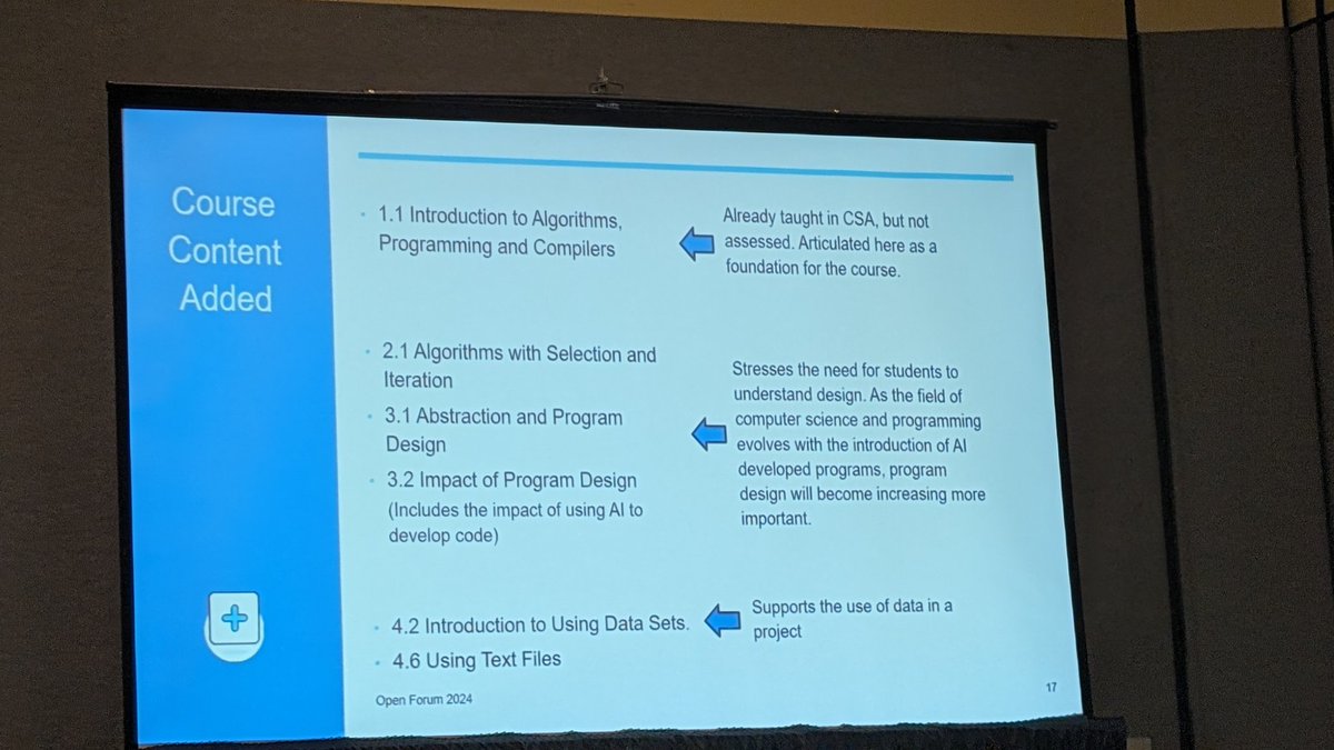 Changes are coming for #APCSA <a href="/csteachersorg/">CS Teachers Association (CSTA)</a> <a href="/CSforCA/">CSforCA</a> <a href="/CSforALL/">CSforALL</a> <a href="/CSTAGLA/">CSTA Greater Los Angeles</a> <a href="/CSForIL/">CS4IL</a> <a href="/a2zk12cs/">A-Z of Teaching Intro Programming in Schools</a> <a href="/cs4allcps/">CPS Office of Computer Science</a>
