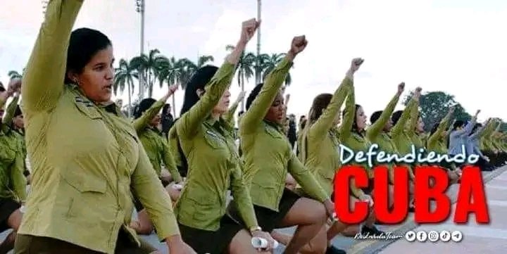 FerreiroYudith's tweet photo. #MujeresEnRevolución integran las gloriosas filas del @minint_cuba , dignas herederas del ejemplo de #VilmaEterna.  @FMC_Cuba @DiazCanelB @DrRobertoMOjeda @TeresaBoue https://t.co/pRnxGpYwNU