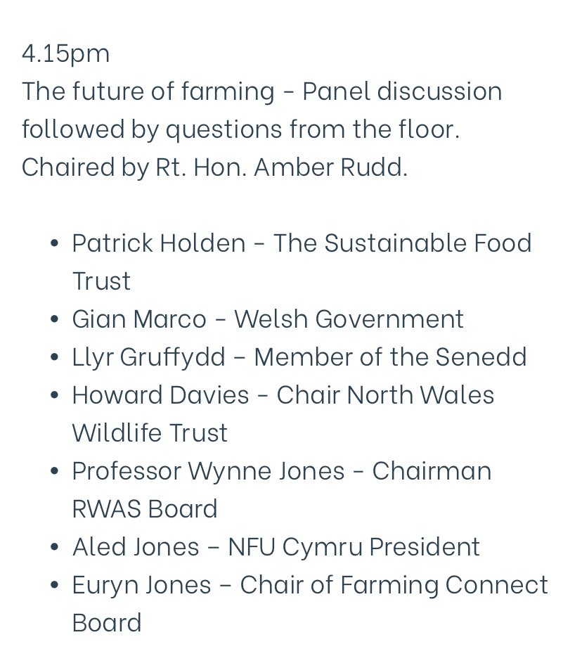 We will close the day with a panel discussion. Get it in your diary and get your tickets booked for #DaByw 2024. 

Conference 14 June 2024 with a farm walk on the 15 June 2024. 

dabywlivestock.com