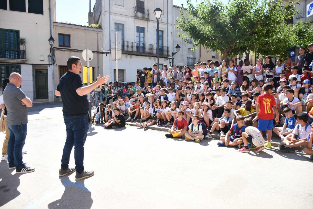 🚀Avui hem celebrat la festa de graduació del #passaportedunauta ! L'alumnat de 3r i 4t del Puig d'Arques, l'Aldric i La Salle han participat d'aquesta festa amb un espectacle final.