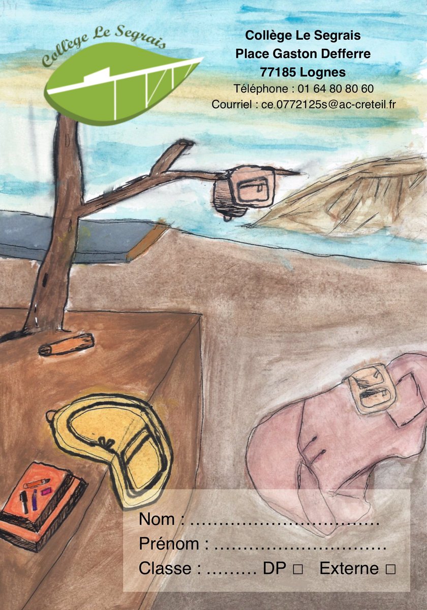 arplasegrais's tweet image. Propositions des 4èmes pour le prochain carnet de liaison : la demande a été de détourner une œuvre célèbre ! Alors, vous les reconnaissez ? 😏🌊 #artsplastiques #detournement #art