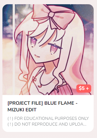 hello everyone!! 💗 my project file for this edit is now available for purchase on Ko-fi &amp; Payhip!  

if you'd like to check out the file for educational purposes while also supporting me, please consider buying! hehe 😳💗❣️

(link below!)