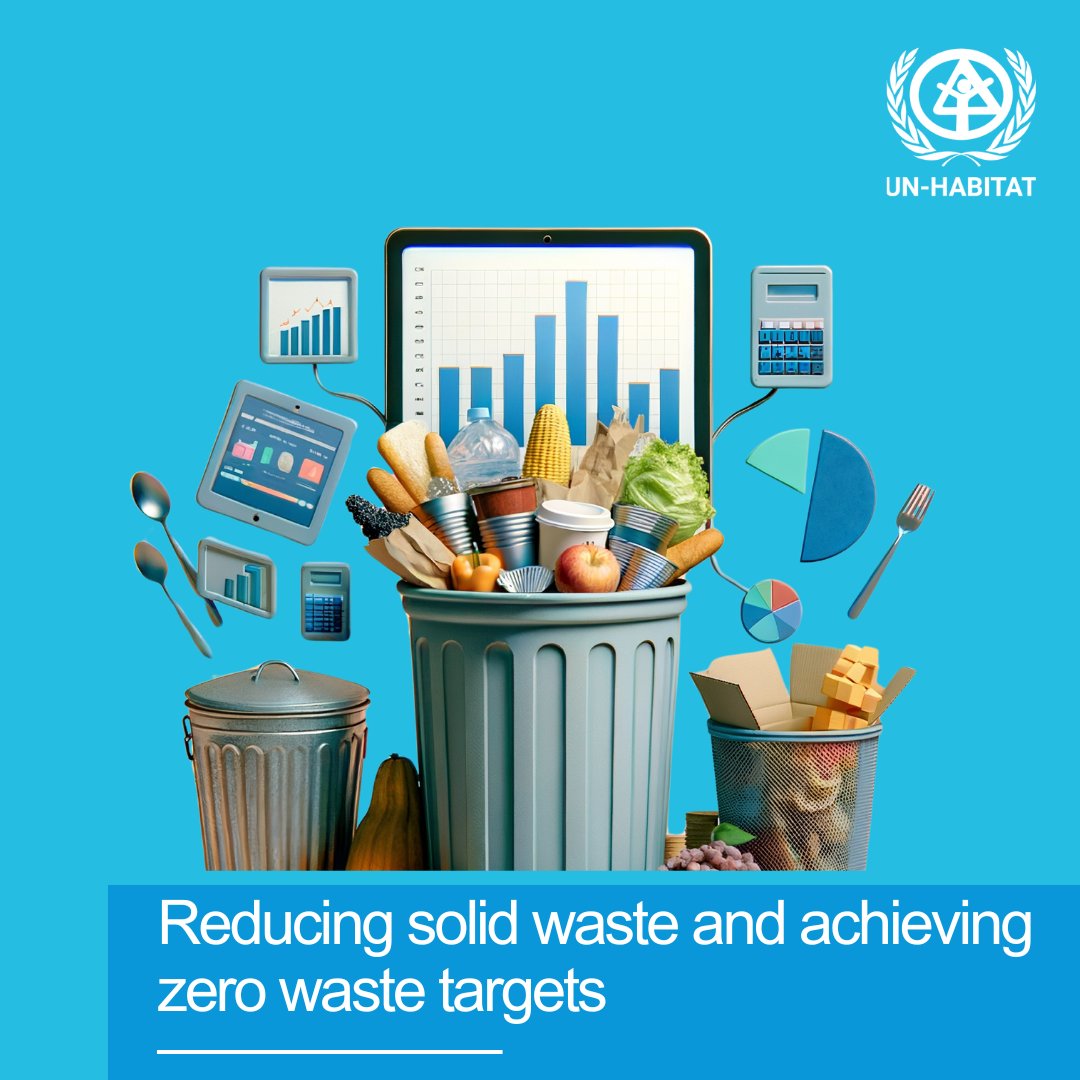 Amid rising environmental challenges, zero waste targets are vital. 

UN-Habitat not only addresses the practical aspects of waste management but also enhances global commitment towards a sustainable and waste-free world.

Read more: loom.ly/otdszcY