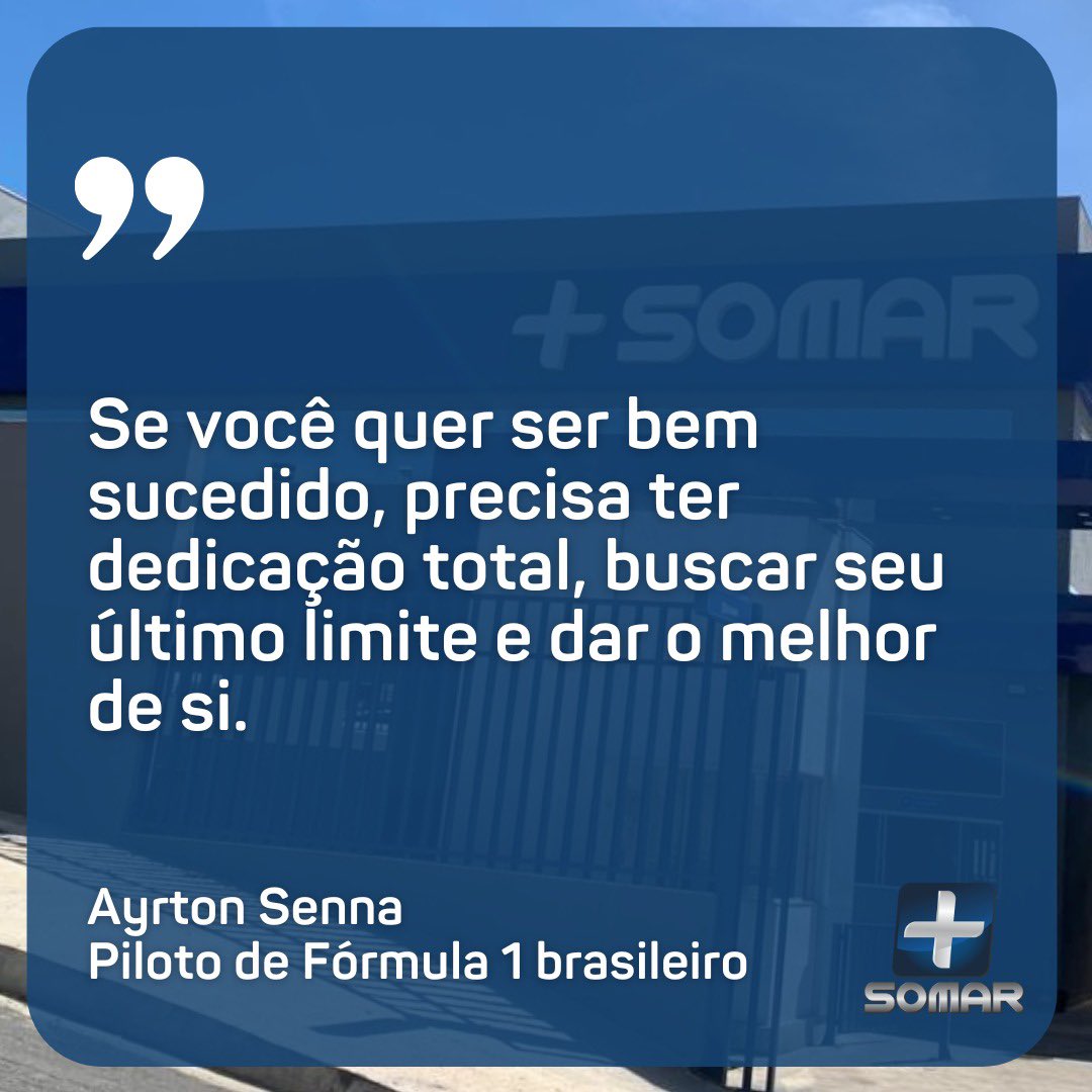 somardiesel's tweet photo. O sucesso não vem de graça. 

Ele exige determinação, esforço e a coragem de ir além dos seus próprios limites. 🌟💪 

 Não deixe que o medo ou as dificuldades te impeçam de alcançar os seus sonhos. Acredite em você e no seu potencial! 🚀

 #Dedicação #Esforço #Sucesso #Motivação https://t.co/8xWOSvRNIp