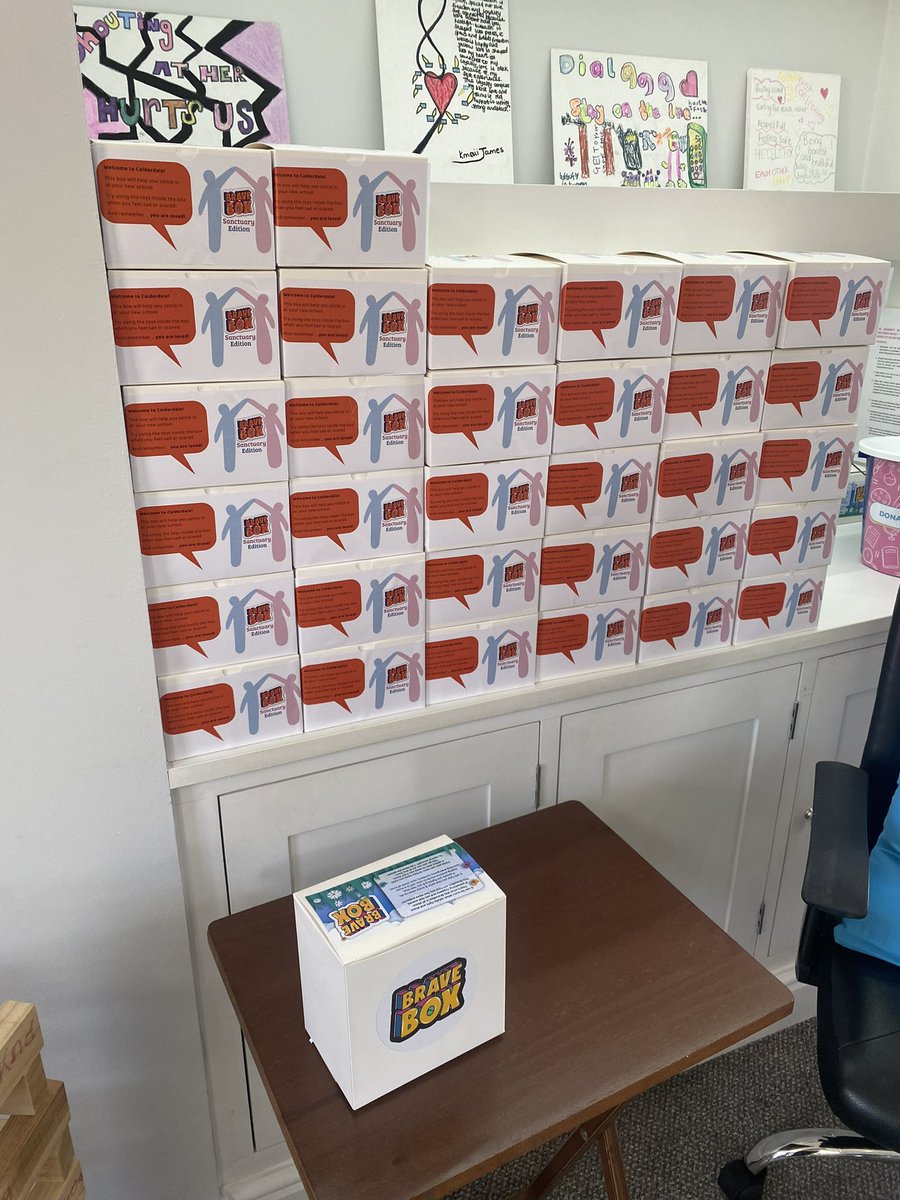 VACLocalLives's tweet photo. Last week our Quality &amp; Engagement Officer Jess had a fantastic time at @EdShiftCIC &amp; Calderdale Valley of Sanctuary’s BraveBox Open Day! 

It was great to learn about such an incredible initiative 💕&amp; it’s always wonderful to see #VACMember organisations working in partnership. https://t.co/V017Mv22Hu