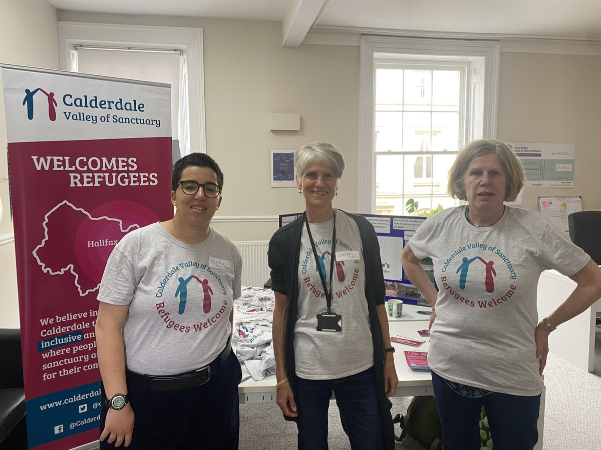 VACLocalLives's tweet photo. Last week our Quality &amp; Engagement Officer Jess had a fantastic time at @EdShiftCIC &amp; Calderdale Valley of Sanctuary’s BraveBox Open Day! 

It was great to learn about such an incredible initiative 💕&amp; it’s always wonderful to see #VACMember organisations working in partnership. https://t.co/V017Mv22Hu