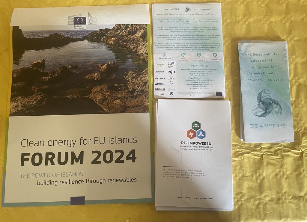 RE_EMPOWERED's tweet photo. DAFNI Network, RE-EMPOWERED partner and member of the Clean energy for EU islands consortium presented the project during the forum and the “Sector Coupling“ worskhop held in italian island Pantelleria, an 
More 👇
https://t.co/ux4hW1Ohvu

#CE4EUI #EUIslands
@Energy4Europe https://t.co/FxUKSBH7Zf