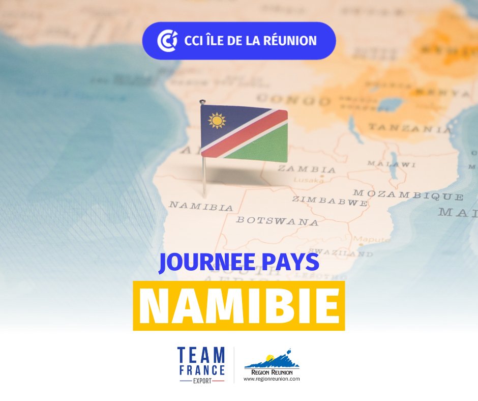 [𝐉𝐎𝐔𝐑𝐍𝐄𝐄 𝐏𝐀𝐘𝐒] 𝐍𝐀𝐌𝐈𝐁𝐈𝐄

📅 Mercredi 19 juin 2024 de 8h30 à 12h00
➡️ En visio-conférence
📍 Siège de la CCI Réunion - 5 b, rue de Paris à Saint-Denis

Infos &amp; inscription 👉 shorturl.at/YN5Ym