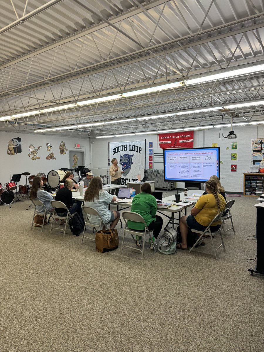 C_Kennicutt's tweet image. Two great days of collaboration and community building with @ESU_10’s Arnold and Amherst, and @ESU_16’s Sutherland utilizing @NDE_GOV and @NeMTSS ‘s Foundational Literacy Instructional Routines document. Thank You @ArnoldSchools for the hospitality! @DallasLew #ESU10