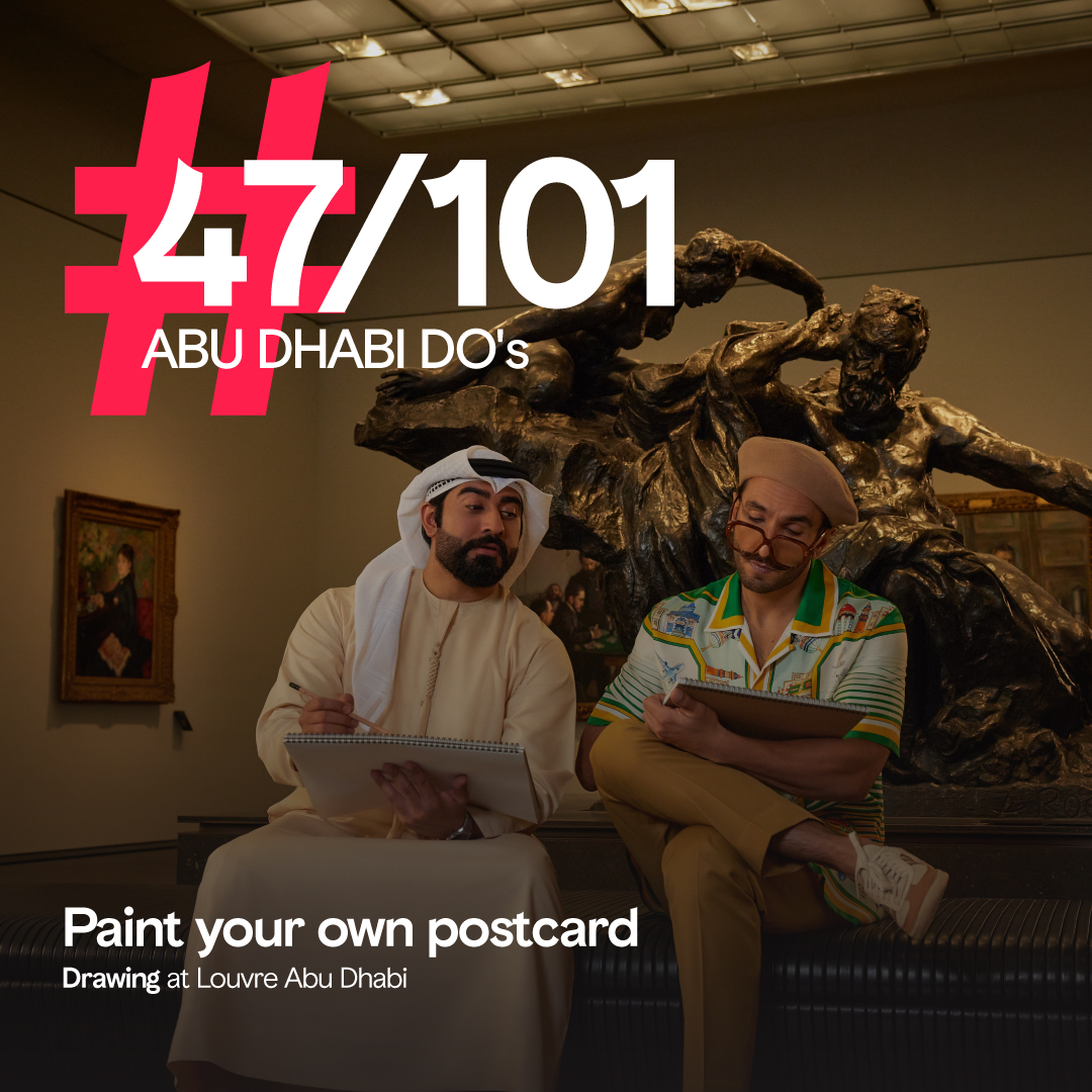 VisitAbuDhabi's tweet photo. With 101 Abu Dhabi Do's to explore, you'll want to come back for more, more, and more. 😍

#InAbuDhabi