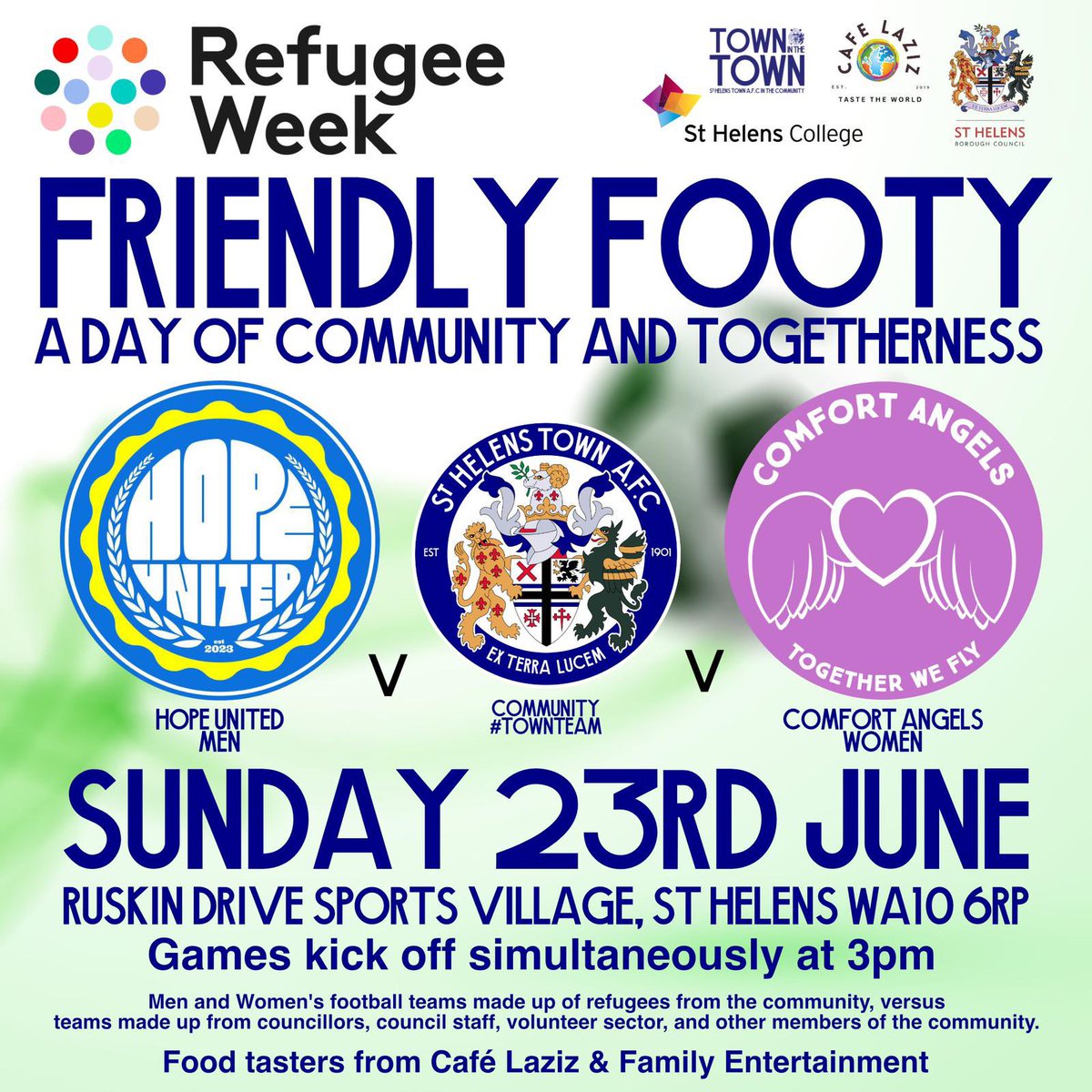 Sally Yeoman MBE (@yeomansally) on Twitter photo I know some brilliant women on X ☺️ do any of you fancy getting involved and playing in a women’s football team at this event! Let’s support <a href="/sthelenstownfc/">St Helens Town AFC</a> and everyone else involved in this brilliant event . Get in touch with me or the St Helens Town account if you can I know some brilliant women on X ☺️ do any of you fancy getting involved and playing in a women’s football team at this event! Let’s support <a href="/sthelenstownfc/">St Helens Town AFC</a> and everyone else involved in this brilliant event . Get in touch with me or the St Helens Town account if you can