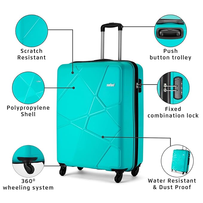 offernow23's tweet photo. Safari Pentagon 55 Cms Small Cabin Polypropylene Hard Sided 4 Wheels 360 Degree Wheeling System Luggage/Speed_Wheel Suitcase/Trolley Bag, Cyan Blue
#bag #TravelSmart #TravelAndTourWorld
https://t.co/xIfIgKvBey https://t.co/nHO3C7hIIB