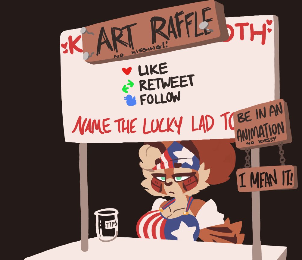 That last one went out a little fast, huh? Alright then, how bout a speed round?

Yall got until 5PM EST to try your luck once more. (9 hours after this goes up.)

Like, follow, retweet(long live the birb), and tell me what you would want in a gif animation.