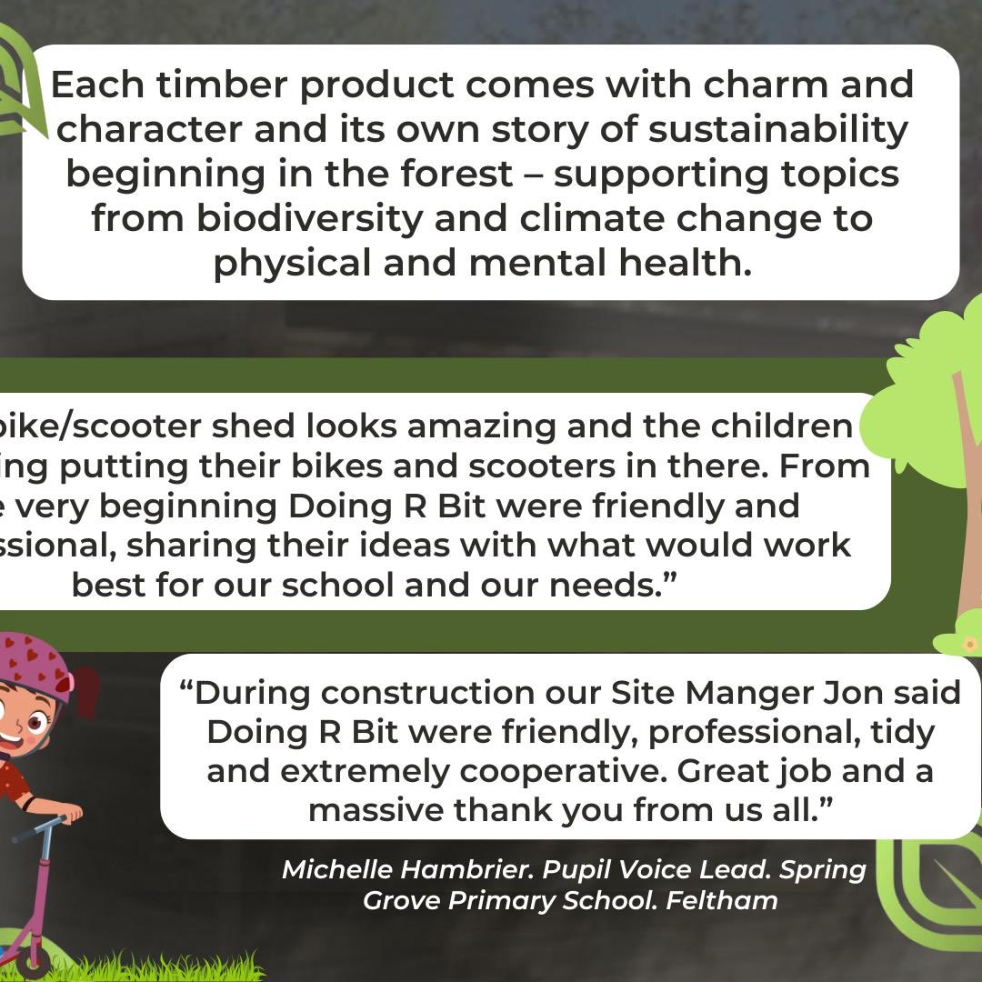 DoingRBit1's tweet image. Looking to upgrade or provide cycle storage at your school or business premises? Then why not consider environmentally sustainable solutions for the most environmental form of transport….look at what we’ve been doing and how we can help encourage Active Travel!
