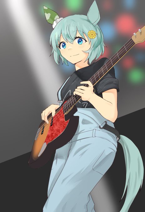 「electric guitar playing instrument」 illustration images(Latest)