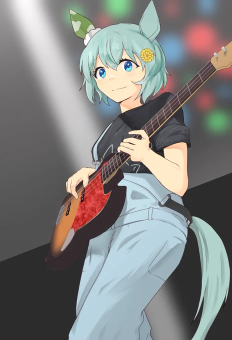 ベースを弾くセイウンスカイ略してベースカイ#ウマ娘 