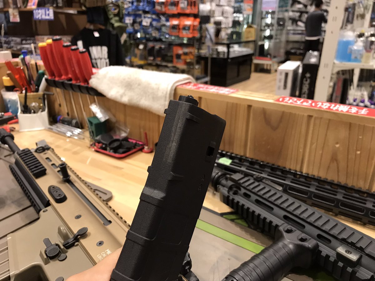 Amazon.co.jp: BATTLE AXE 次世代M4電動ガン対応 P-MAG 30連-120