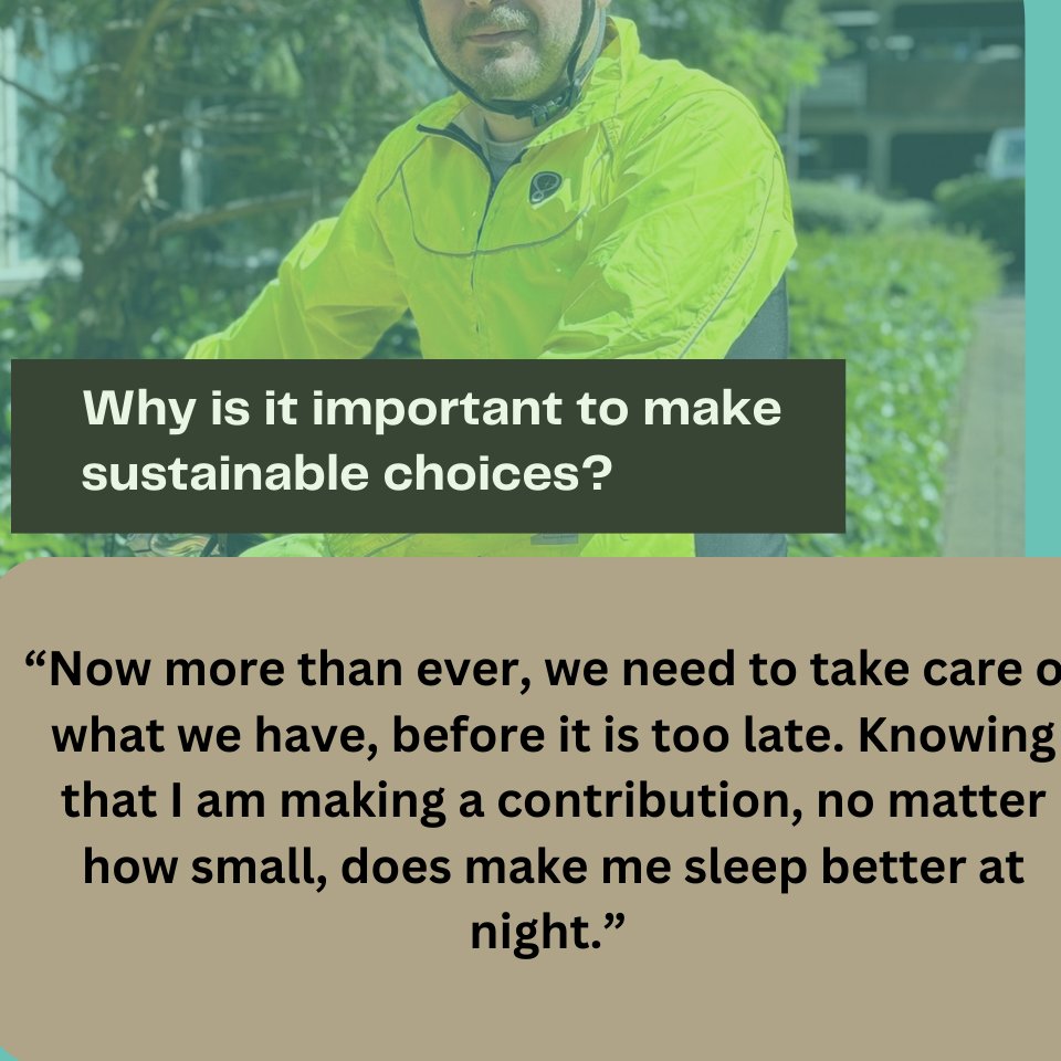 “Now more than ever, we need to take care of what we have before it is too late,” shares claims expert, Oscar Camilleri, on why he has chosen to cycle to work. Oscar has opted for the Cycle to Work Scheme rolled out by our Group along w/<a href="/greencommuteuk/">Green Commute Initiative</a>. #WorldEnvironmentDay‌