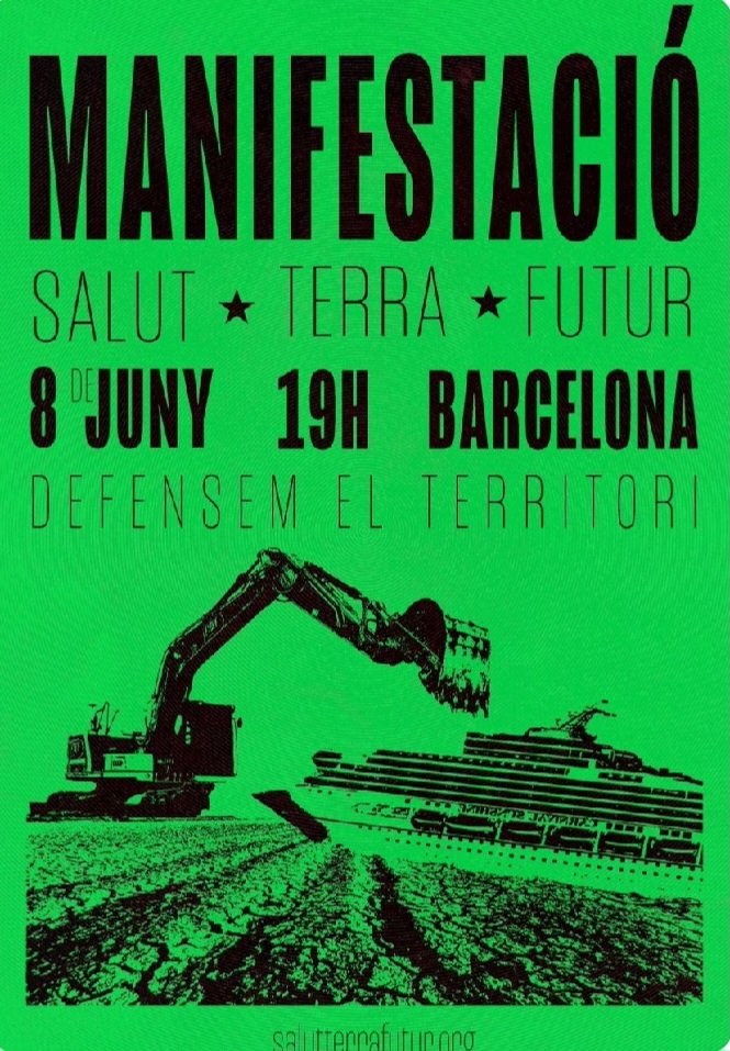 Ens adherim a la #ManiEco8J.
🫀Salut 🌿 Terra 🧭 Futur

 📆 Dissabte, 8 de juny, 19h.
📍Arc de Triomf, Barcelona.

Programa 👇 salutterrafutur.org/wp-content/upl…

#spribes #Crisiclimatica #crisiecosocial #crisicapitalista #capitalisme #salut #defensemlaterra #terra #futur