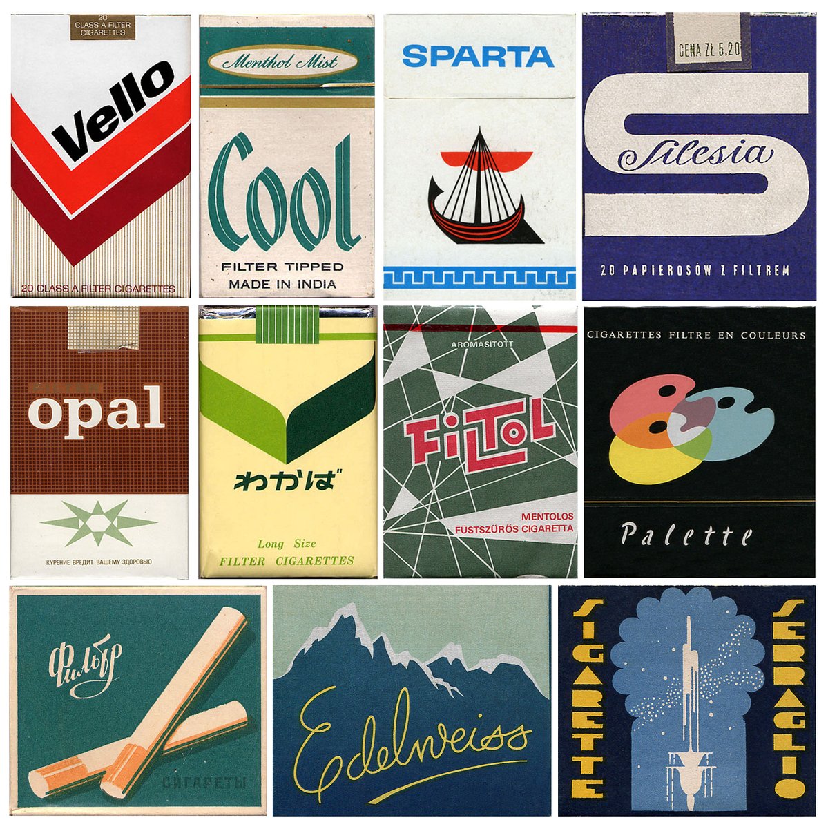 Type lovers, this museum of old cigarette packets is amazing and vast.  zigsam.at

Bad for your health, but pleasing on the eye.