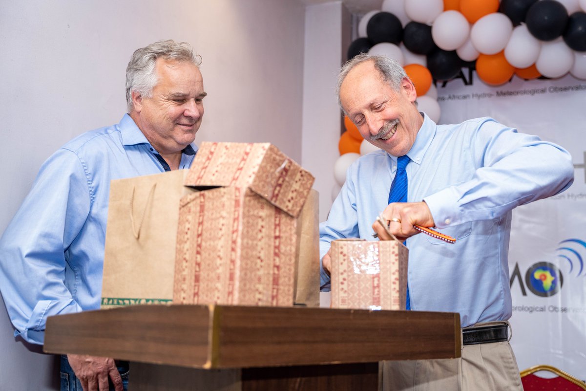 We do celebrate our TAHMO founders, prof. @nvandegiesen and prof. John selker. We appreciate your innovative ideas and your leadership. #HAPPY 10years #anniversary
#TAHMO #weatherstation #celebration #metergroup #decade