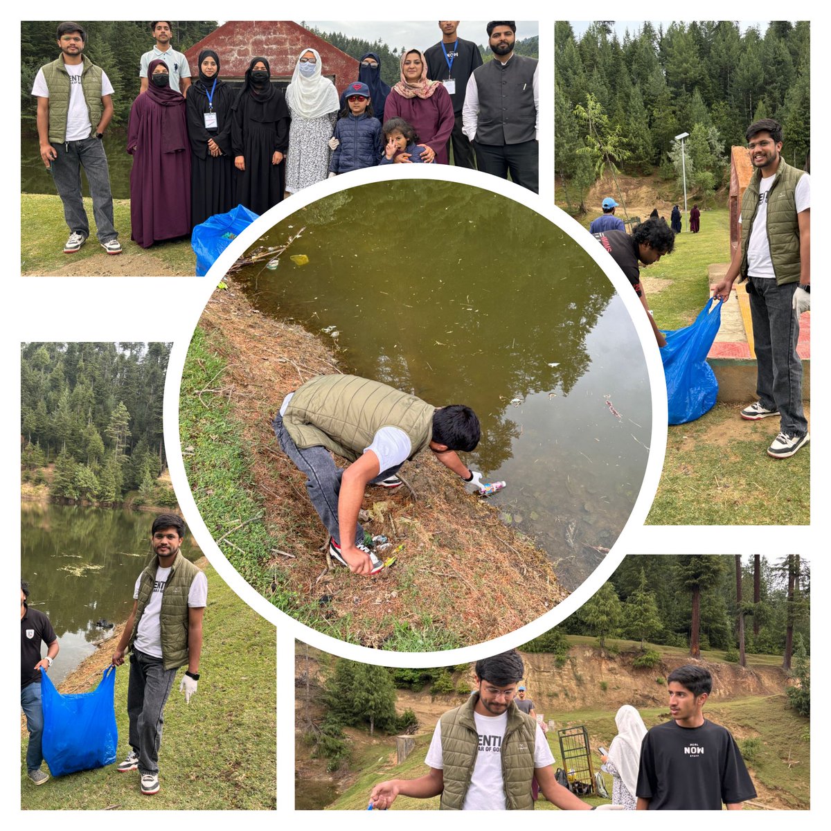 Today <a href="/Kay_Ess_Eff21/">Kashmir Servers Foundation Official</a> in collaboration with <a href="/TSAKashmir/">Tribal Students Association Kashmir</a>(TSAK) organised a cleanliness drive at Nagranar Rajwar

<a href="/DEFCCOfficial/">Department of Environment, Forest & Climate Change</a> 
<a href="/UNEP/">UN Environment Programme</a> 
<a href="/dckupwara/">Deputy Commissioner Kupwara</a>