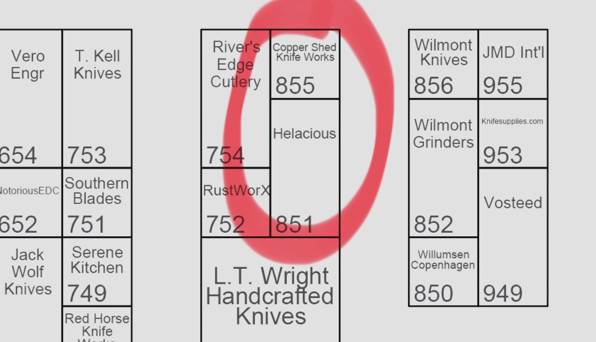 HelaciousSC's tweet image. You cant always pick your neighbors but if you could… Let the shenanigans begin! #helacious #coppershedmetalworks #csmw #bladeshow