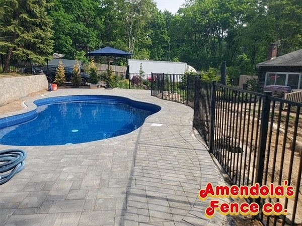 AmendolasFence's tweet image. Start your summer with a splash! 🌊 Our line of pool fences blend safety and elegance, ensuring your pool area is ready for the season. See more at amendolas.com #AmendolasFence #PoolFences #AluminumFence #Fence #FenceExperts #FenceSpecialists #TheAmendolasDifference
